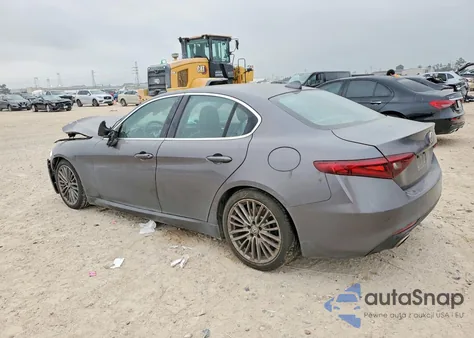 2017 Alfa Romeo Giulia Ti from USA, damaged, VIN ZARFAECN3H7529267